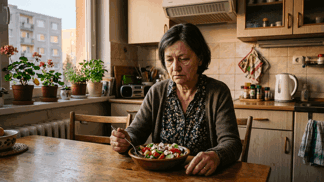 Lucie (60): Myslela jsem, že budeme v důchodu zdraví a aktivní. Manžel ale jen funí a tajně pojídá uzeniny v komoře