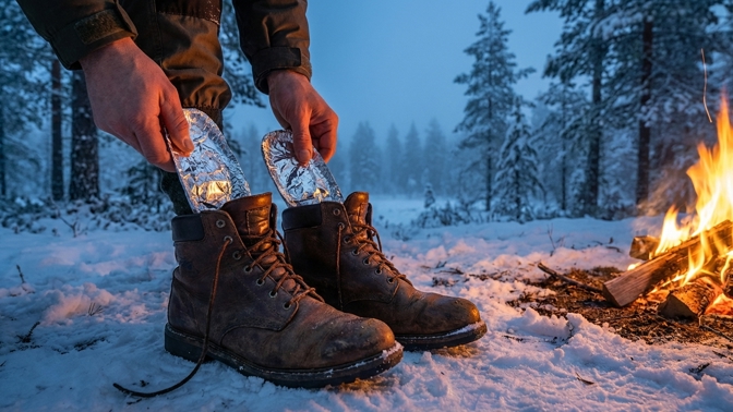 Máte studené nohy? Skandinávský trik s alobalem vás udrží v teple