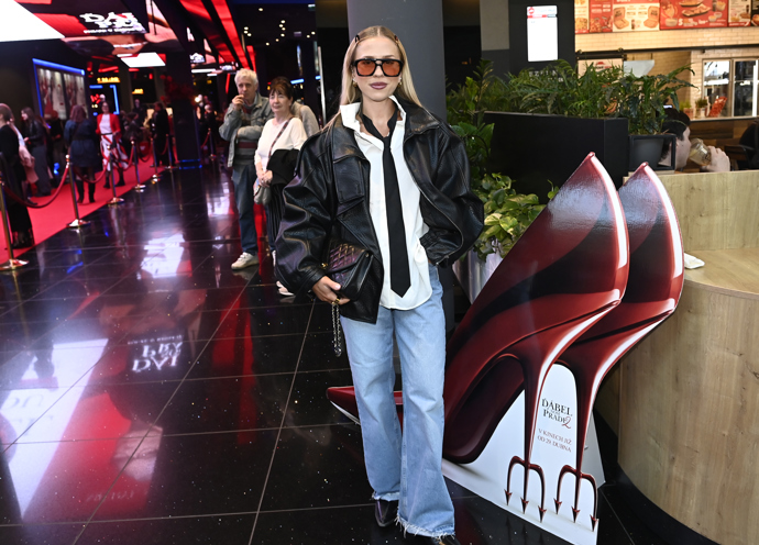 Mariana Prachařová na premiéře Ďábel nosí Pradu 2.