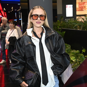 Mariana Prachařová dorazila v džínách.