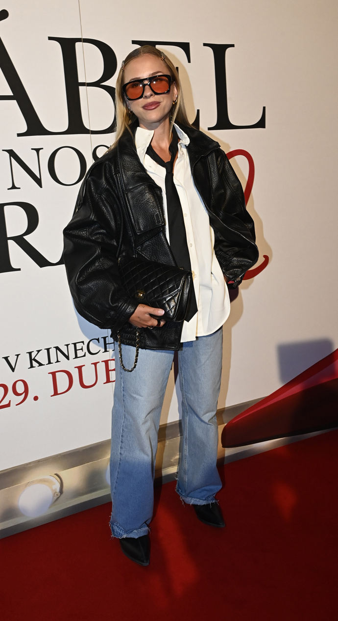 Mariana Prachařová na premiéře Ďábel nosí Pradu 2.