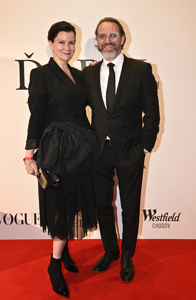 Návrhářka Tatiana Kovaříková na premiéře Ďábel nosí Pradu 2.