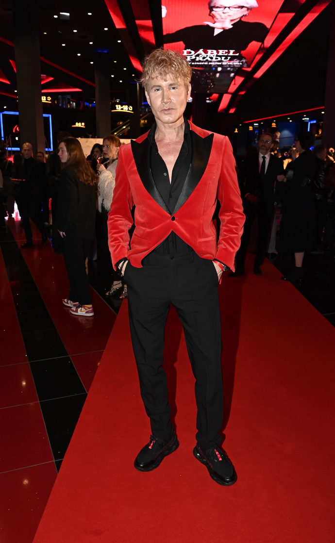 Robert Paulát na premiéře Ďábel nosí Pradu 2.