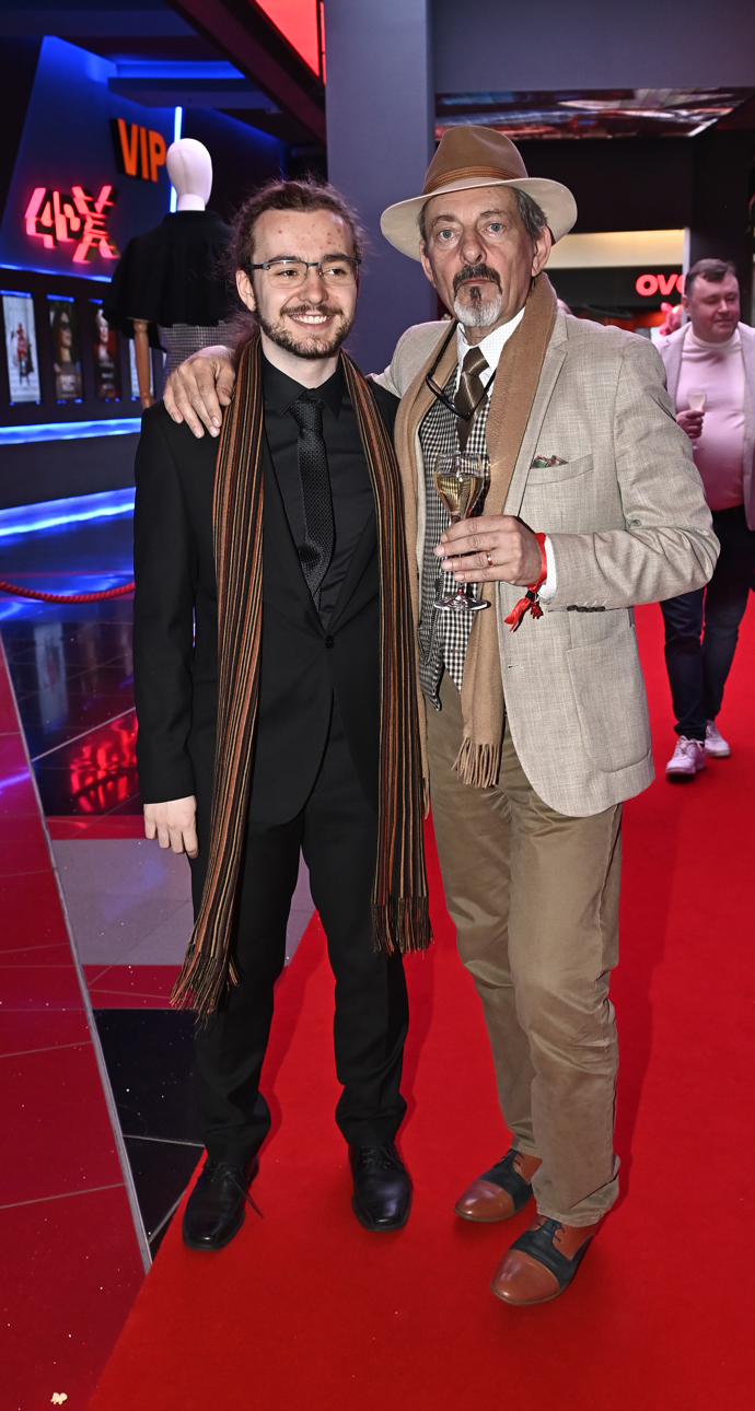 Otakar Brousek mladší na premiéře Ďábel nosí Pradu 2.