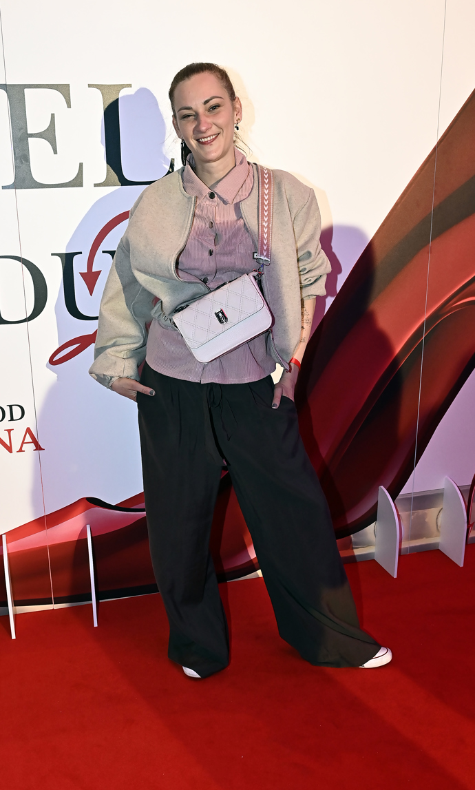 Bára Jánová na premiéře Ďábel nosí Pradu 2.