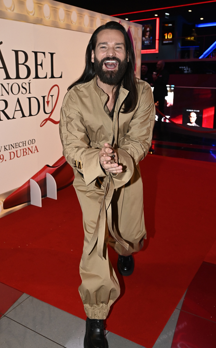 Kadeřník slavných, Michal Zapoměl, na premiéře Ďábel nosí Pradu 2.