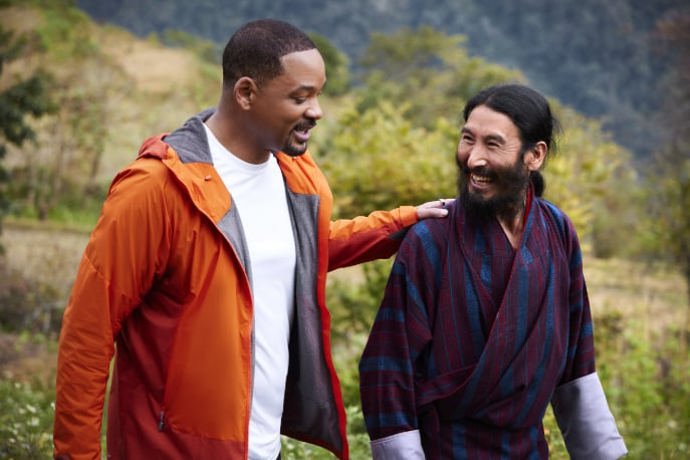 snímek ze sedmidílného dokumentu Od pólu k pólu s Willem Smithem