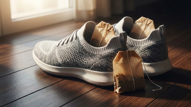 Zápach z bot? Čajové sáčky přes noc pohltí vlhkost i zápach