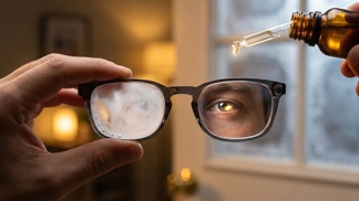 V lékárně pořídíte neviditelnou zbraň proti mlžení brýlí: Jedna kapka na sklech zastaví páru i otisky prstů dřív, než stihnete vejít do tepla