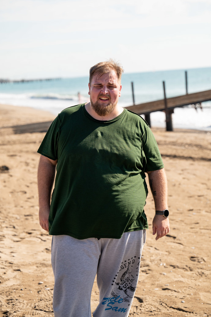 Matěj během svého pobytu na bootcampu v Turecku.