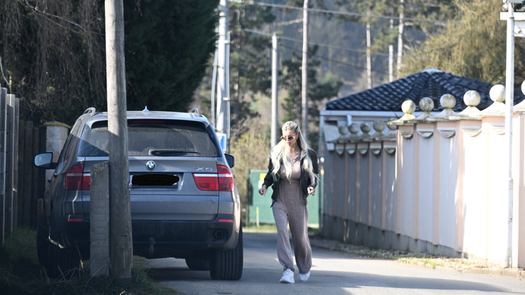 Lela Ceterová vyfocena po rozchodu s Karlosem.