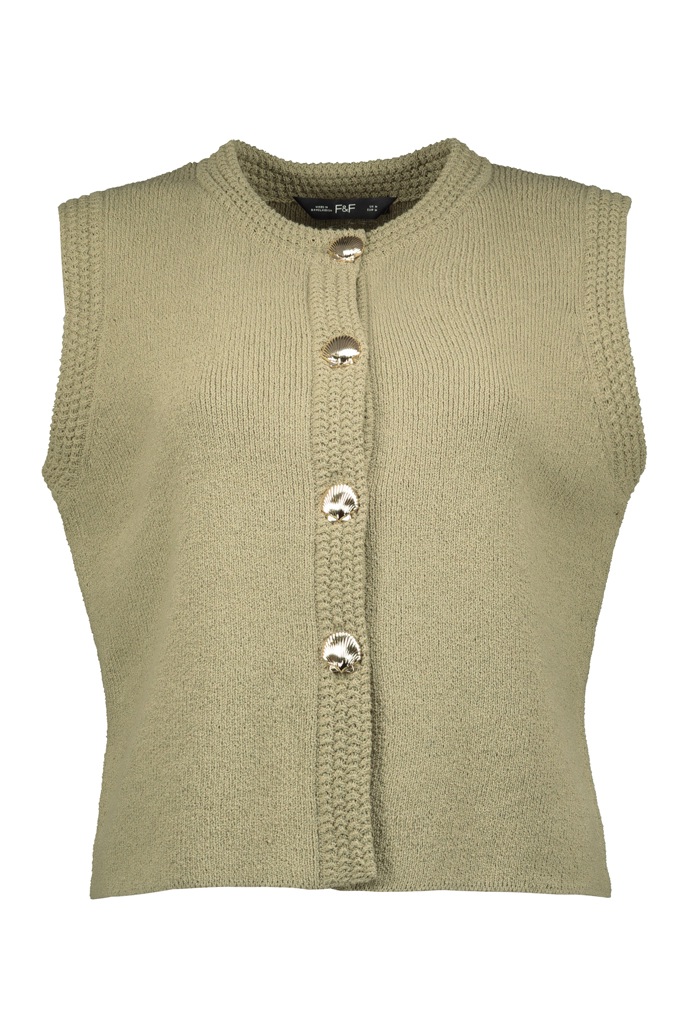 Úpletová vesta, F&F, 599 Kč