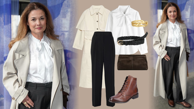 Tento outfit bude slušet každé ženě: Martina Preissová předvedla dokonalý styling s trenčkotem a bílou košilí