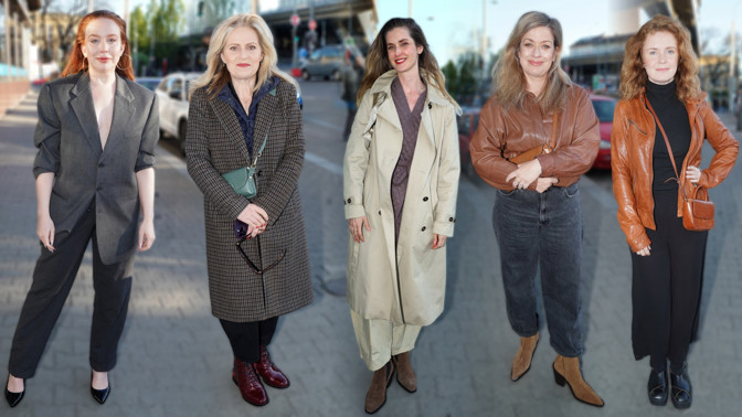 Módní policie z filmové premiéry: Horkokrevná Alena Doláková v saku na holém těle, blond Eva Leinweberová chytře vrstvila