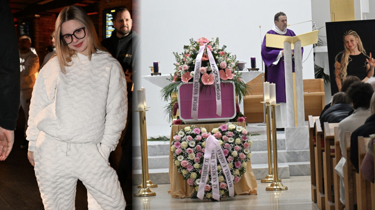 Poslední rozloučení s Dominikou Elischerovou.