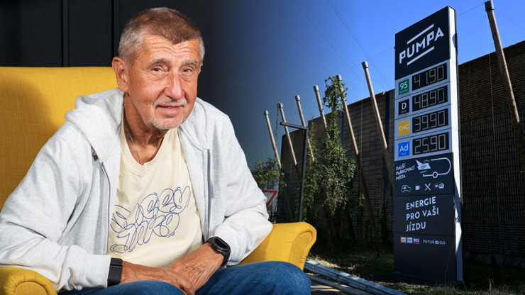 Andrej Babiš na své Pumpě zlevnil.