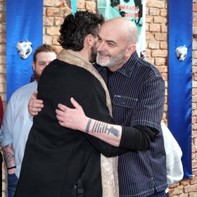 Nechyběly ani seriálové hvězdy, například Šimon Bílina. 