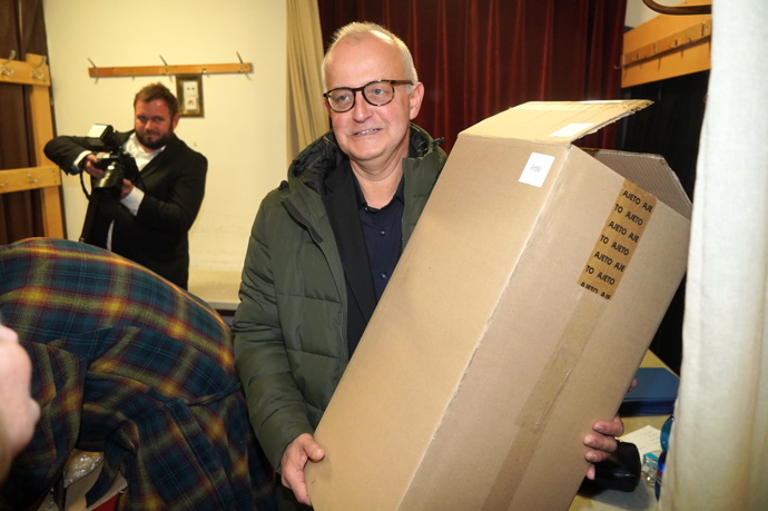 Herec a divadelní režisér Jakub Špalek.