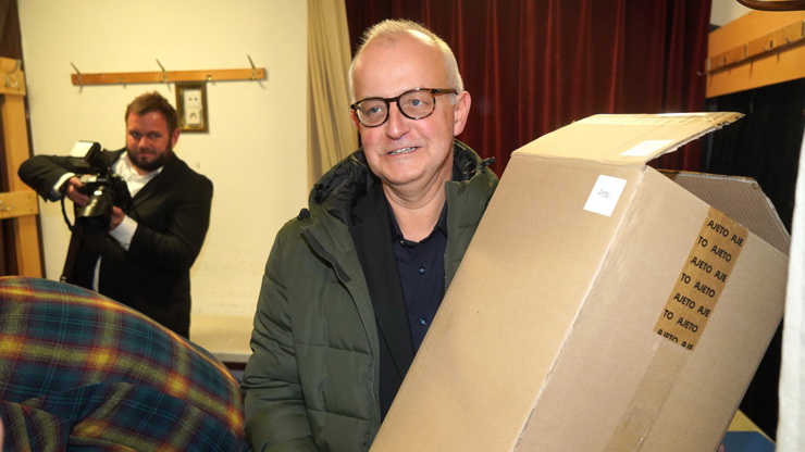 Herec a divadelní režisér Jakub Špalek.