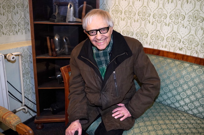 Kostky nosí na košili i Miloň Čepelka.