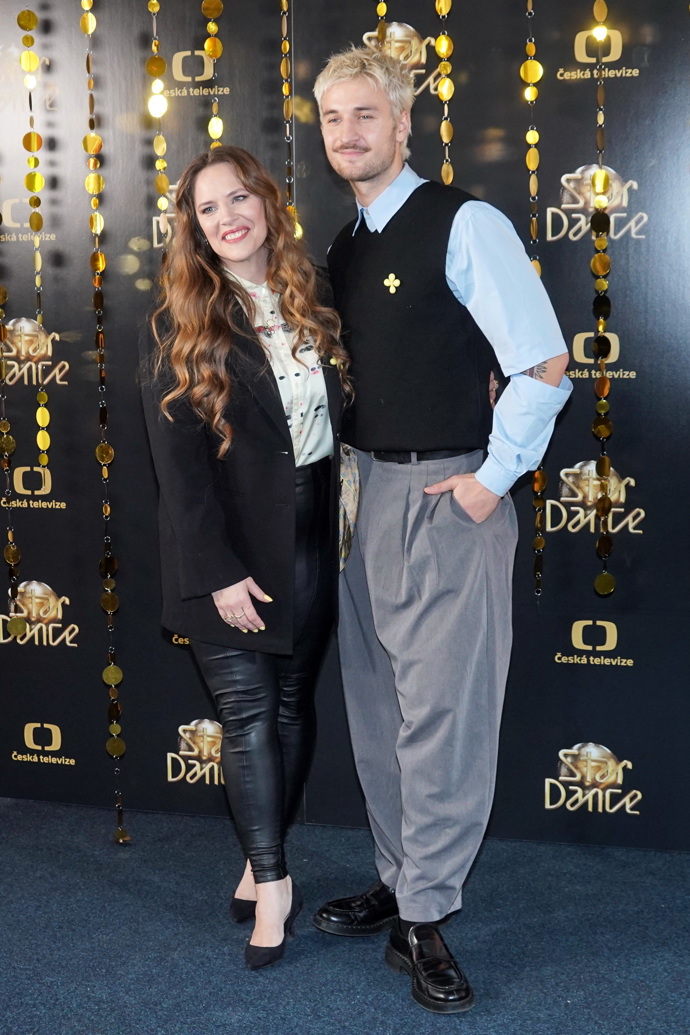 Petra Nesvačilová a Filip Hudlický.