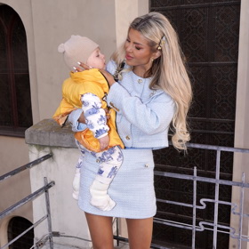 Lela Ceterová se synem Arnoldem. 