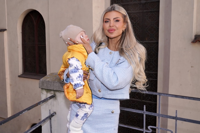 Lela Ceterová se synem.