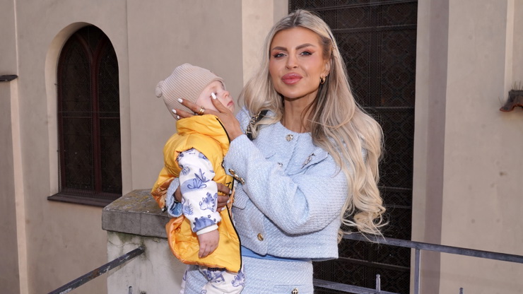 Lela Ceterová se synem.