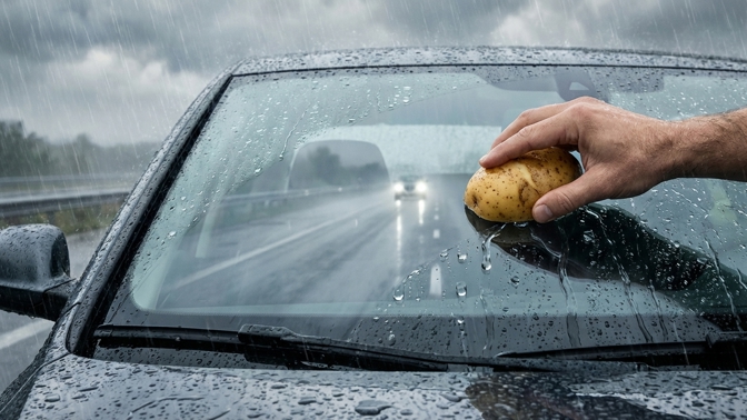 Jak zabránit mlžení oken v autě pomocí brambory? Snadný a levný tip