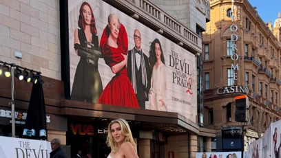 FOTO: Zorka Hejdová vyrazila na premiéru filmu Ďábel nosí Pradu 2 v Londýně.
