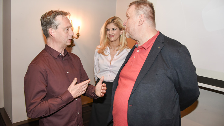 Andrea Geyer a Jan Čermák (vpravo).