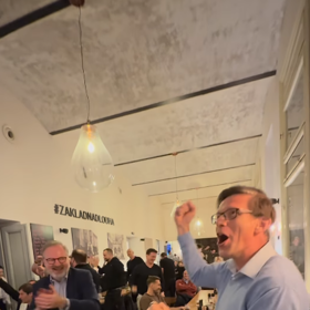 Petr Fiala a Martin Kupka fandí.
