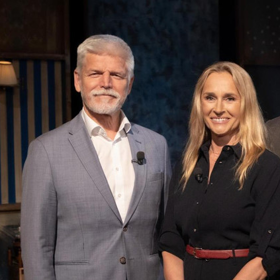 Petr Pavel A Lucie Výborná.