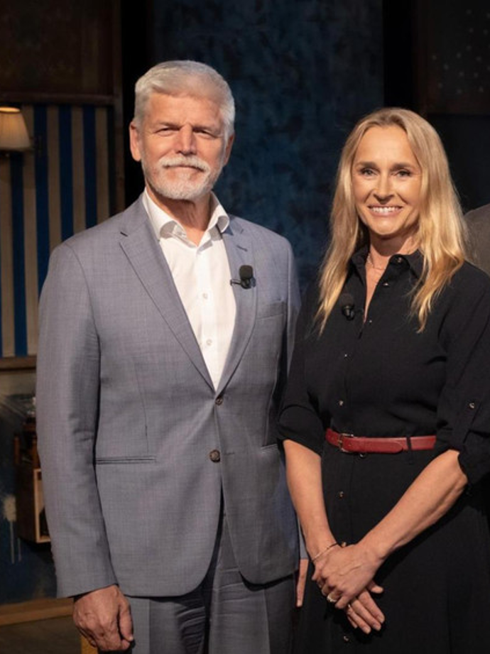 Petr Pavel A Lucie Výborná.