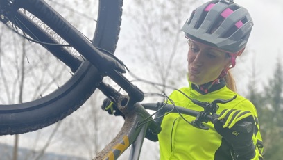 FOTO: Slavná sportovkyně se nebojí ani náročnějších podmínek.