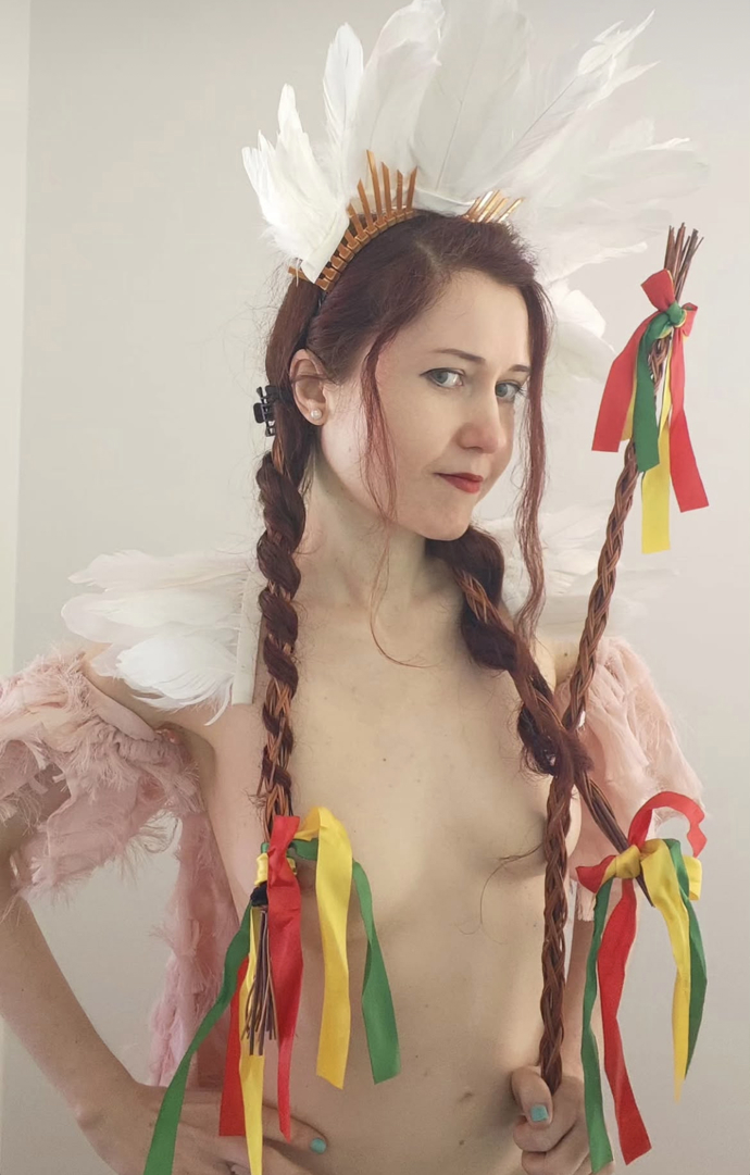 Eva Toulová se toho ani na Velikonoce nebála.