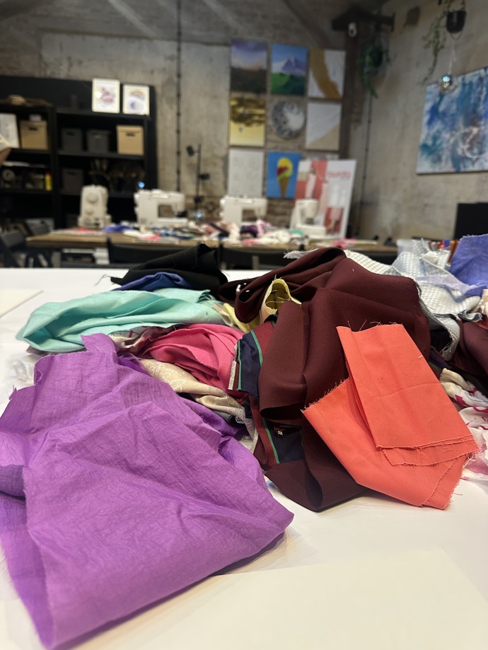 Na výběr bylo z mnoha látek.