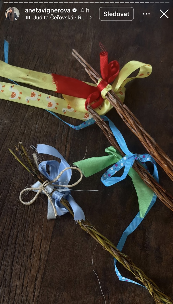 Pomlázka nemohla chybět.