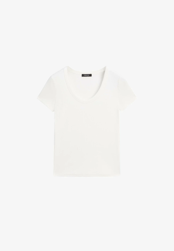 Jednoduché tričko, Massimo Dutti, 899 Kč