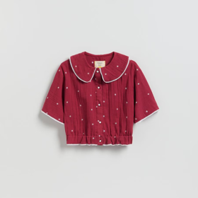 Bavlněná košile s výšivkou, Reserved, 1199 Kč