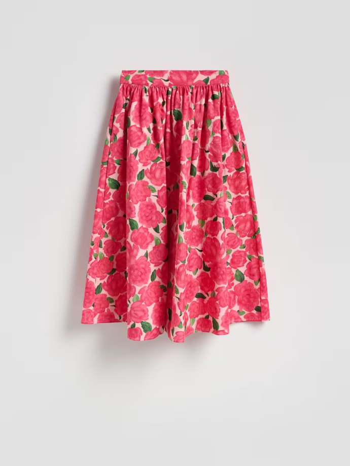 Květinová midi sukně, Reserved, 1199 Kč