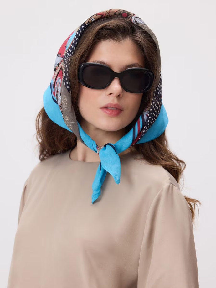 Vzorovaný viskózový šátek, Reserved, 429 Kč