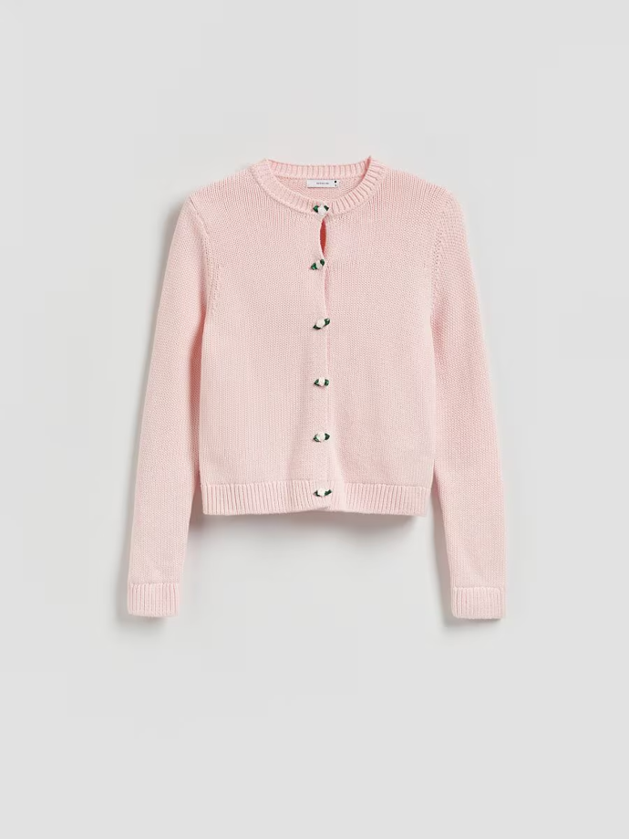 Kardigan s ozdobnými knoflíky, Reserved, 859 Kč