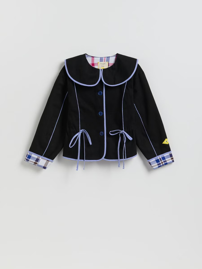 Bavlněná bunda s límcem, Reserved, 2399 Kč