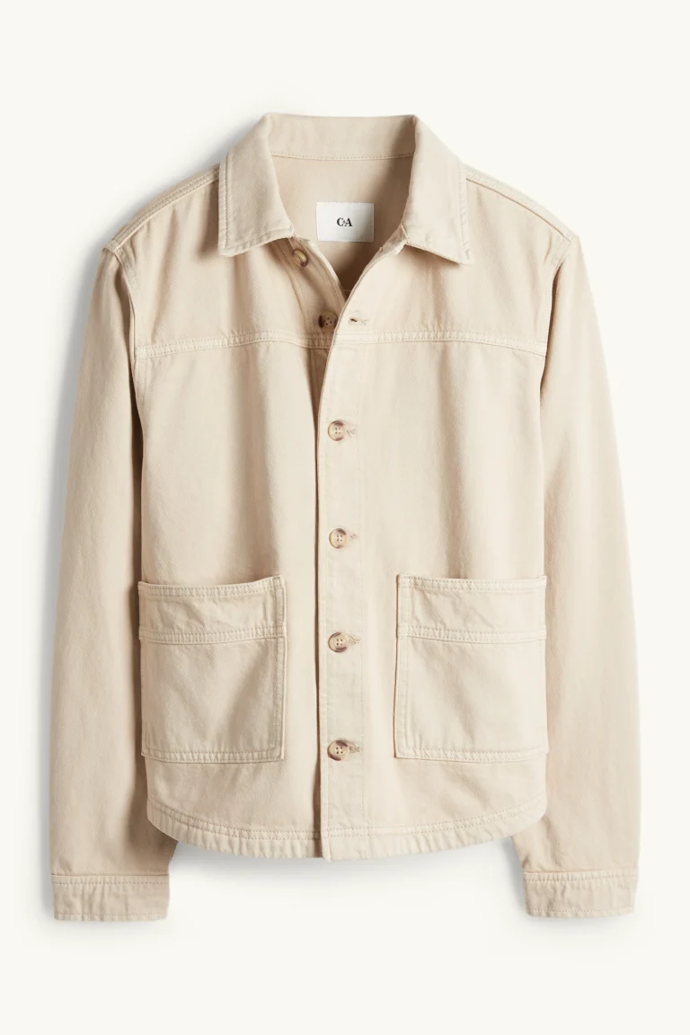 Džínová košilová bunda, C&A, 998 Kč