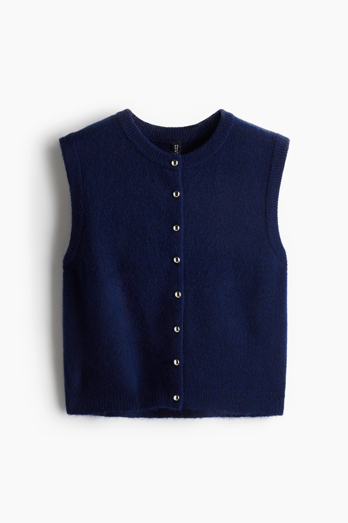 Pletená vesta, H&M, 439 Kč