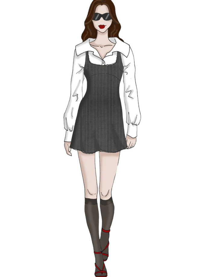 Jednotlivé kousky se dají nosit samostatně, ale vybízejí také k vrstvení.