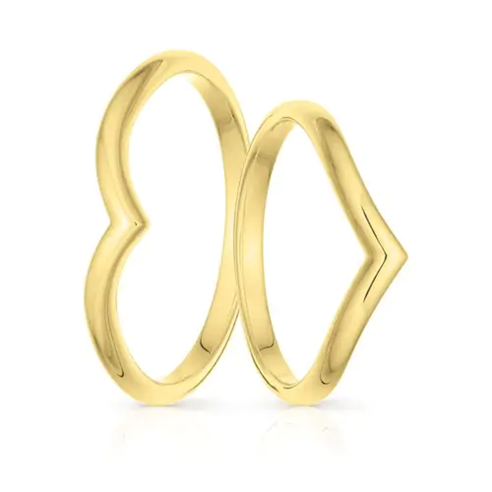 Snubní prsteny ze žlutého zlata, Rýdl Šperky, 22 730 Kč