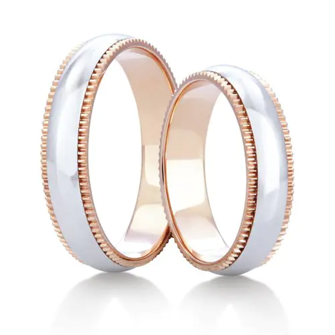 Kombinované snubní prsteny, Rýdl Šperky, 58 810 Kč