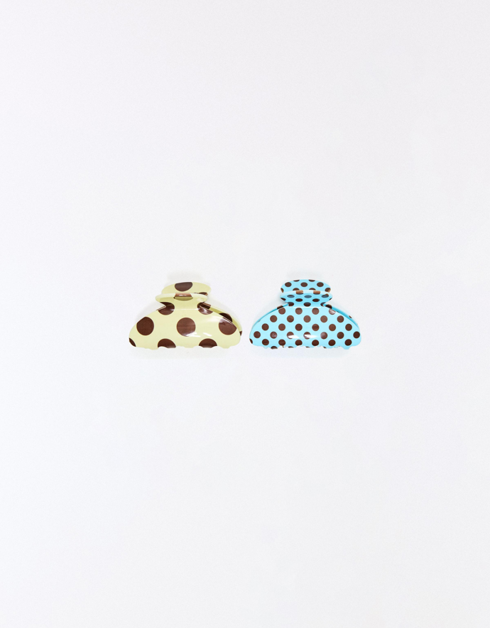 Balení sponek do vlasů s puntíky, Bershka, 299 Kč